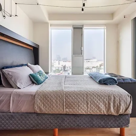 Apartamento Sky Coyoacan Depto con terraza privada